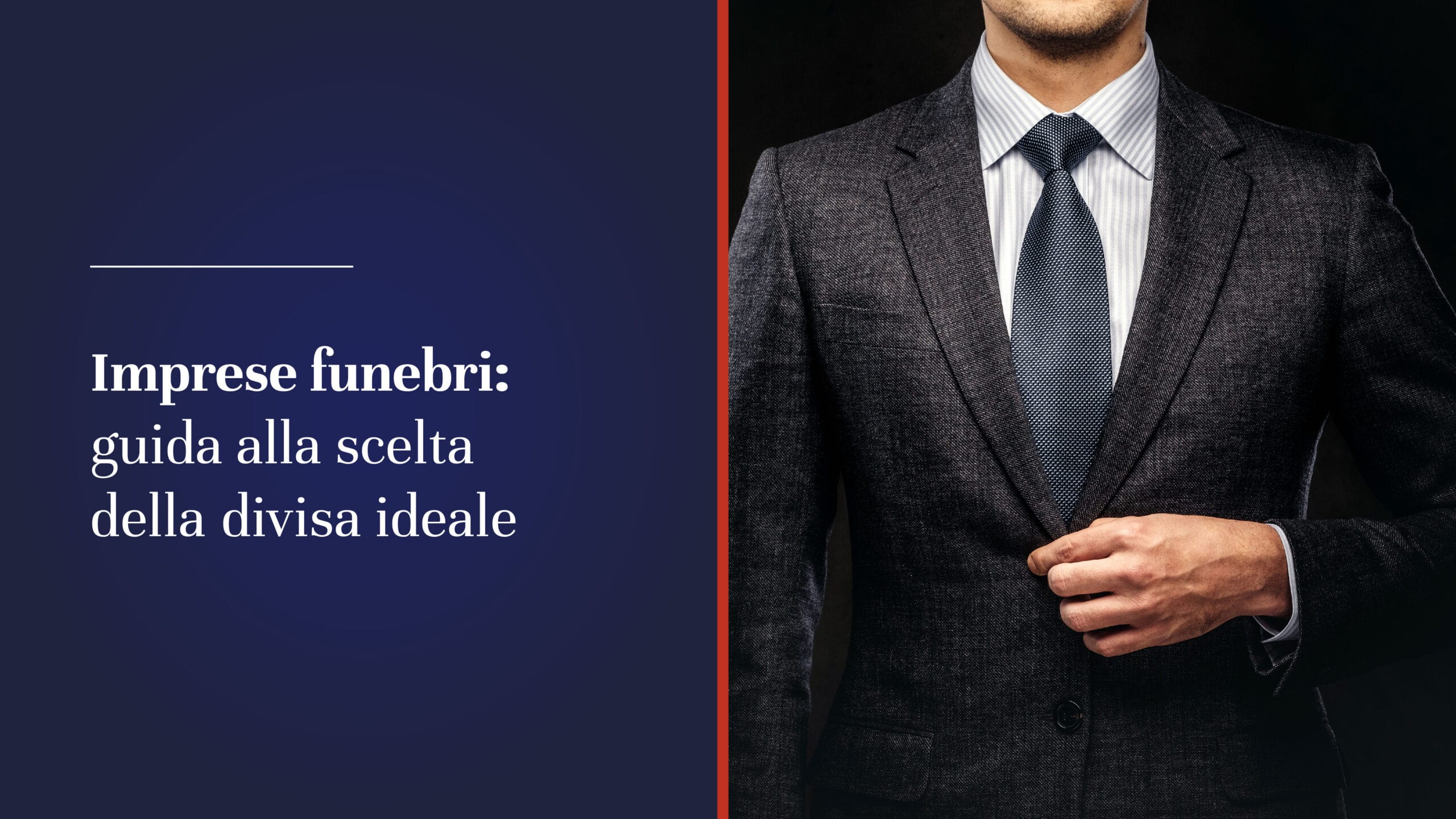 Divise per addetti onoranze funebri