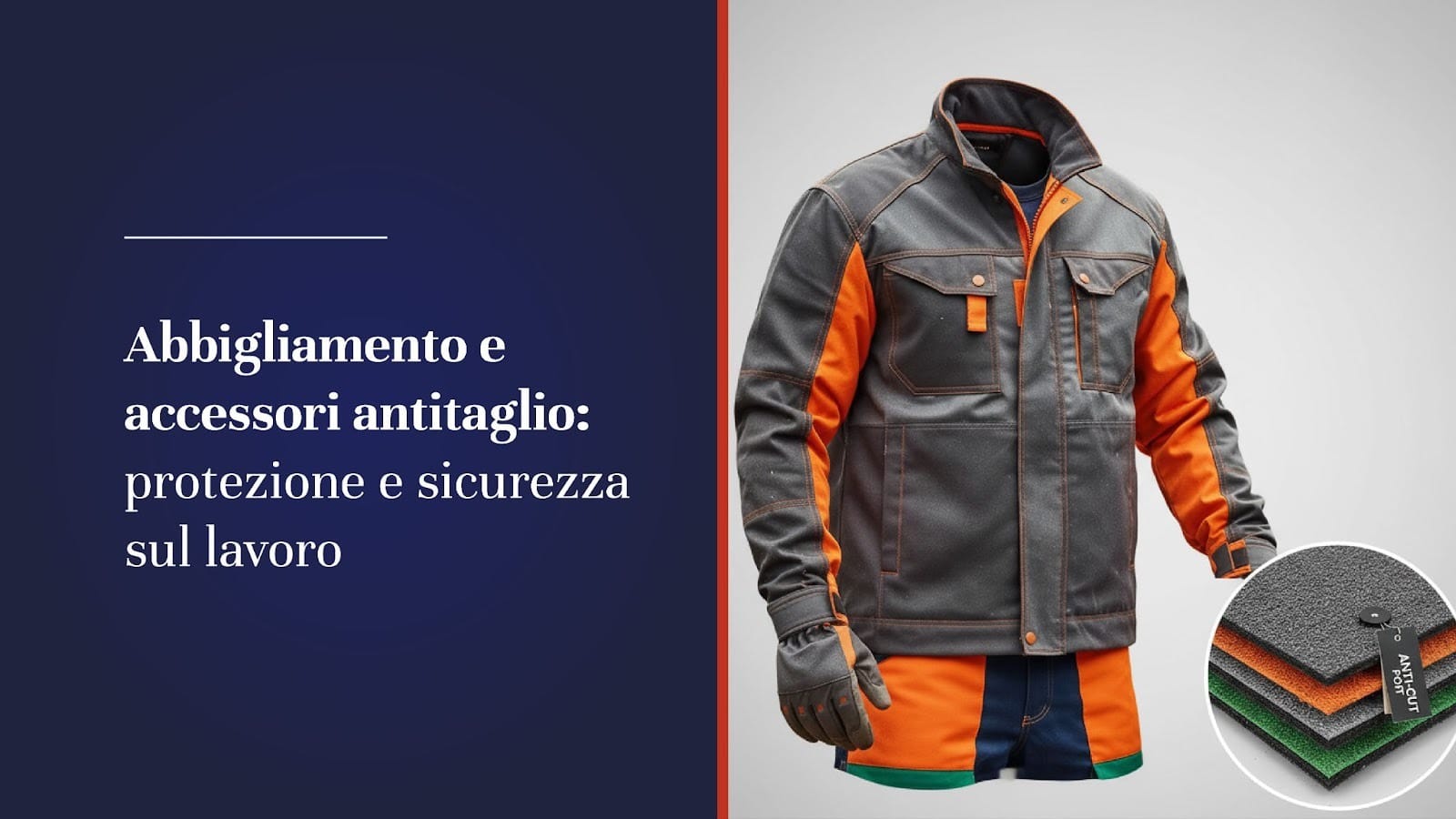 abbigliamento e accessori antitaglio