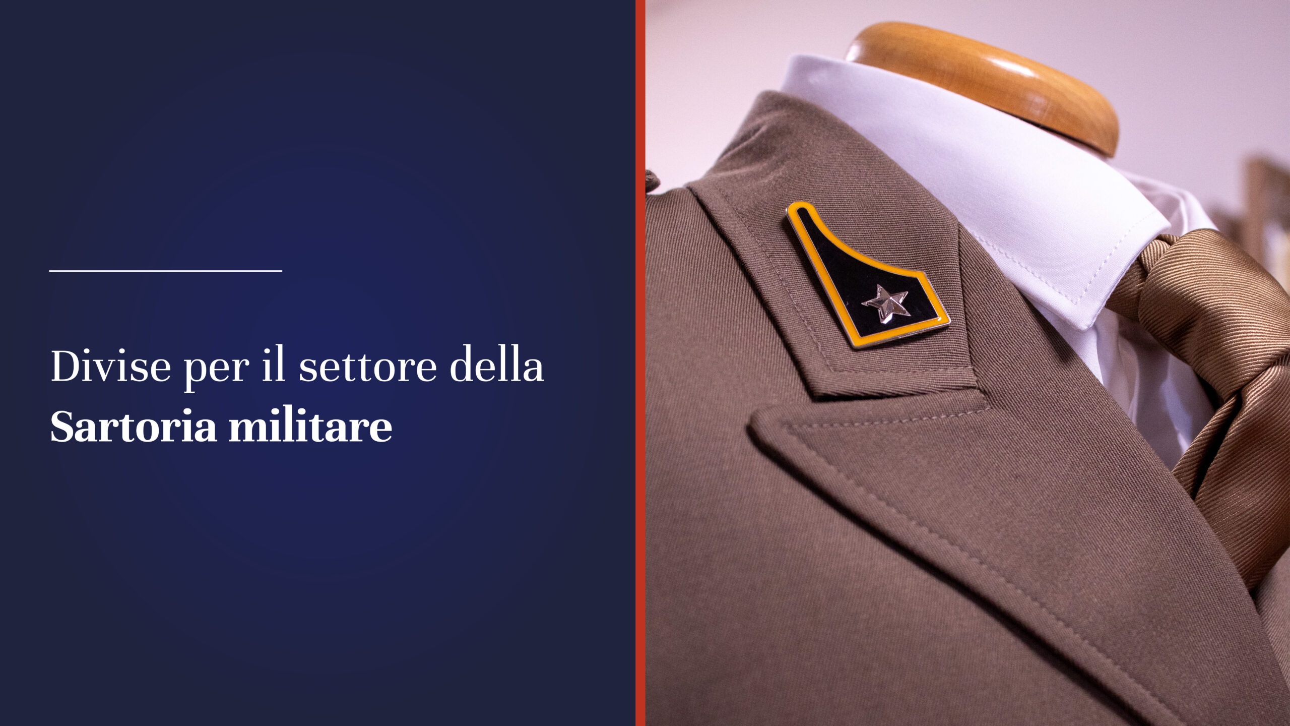 sartoria militare e divise militari